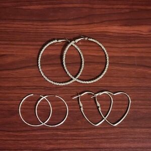 Silver Fashion Earrings